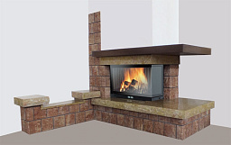 Облицовка Corallo dx (EdilKamin)