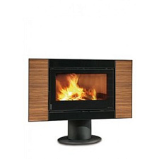 La Nordica-Extraflame carillon 16:9 evo zebrano